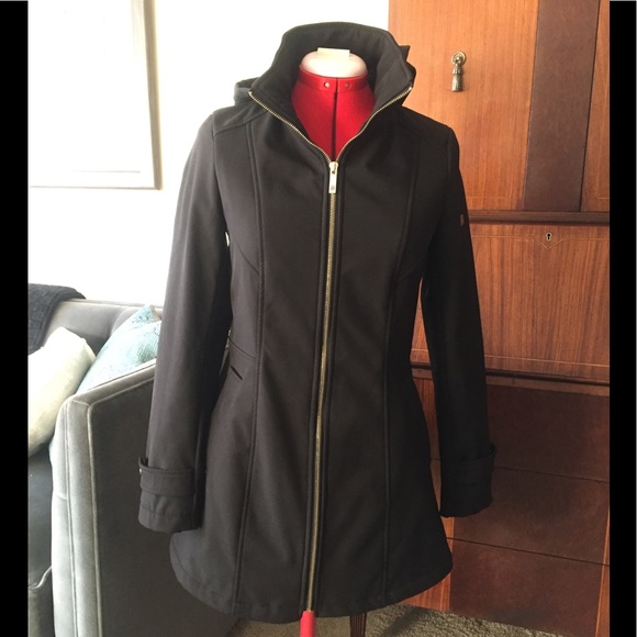 Black Tommy Hilfiger Winter Parka - Picture 1 of 7